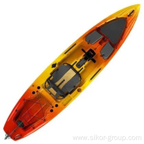 High Quality 1 Seat Hard Plastic Canoe Kayak For Fishing